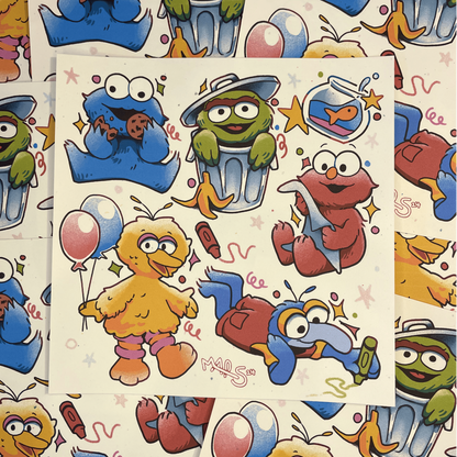 Sesame Street Print