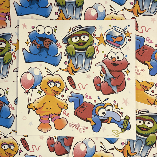 Sesame Street Print